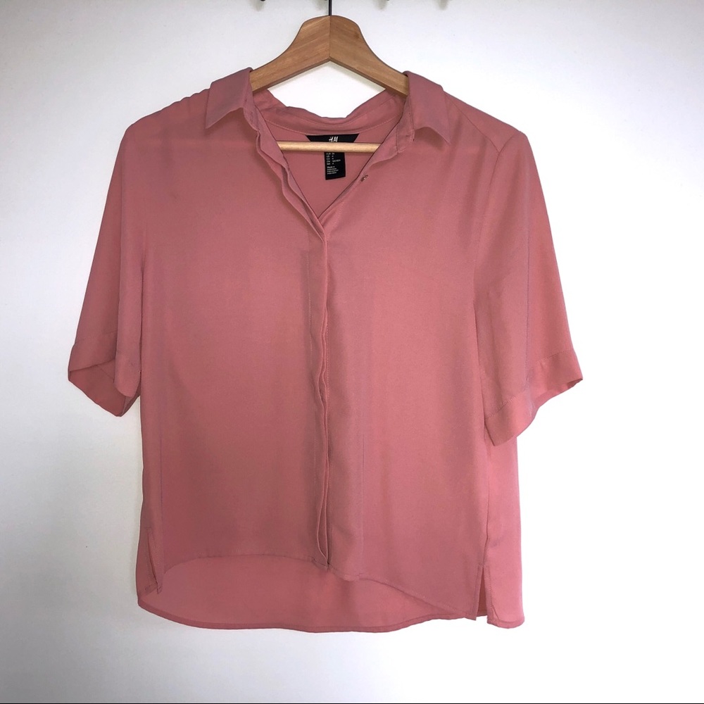 H&M | Semi-sheer Blouse